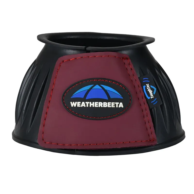 WeatherBeeta Tough-Tec Prime Bell Boots - Black/Burgundy-3