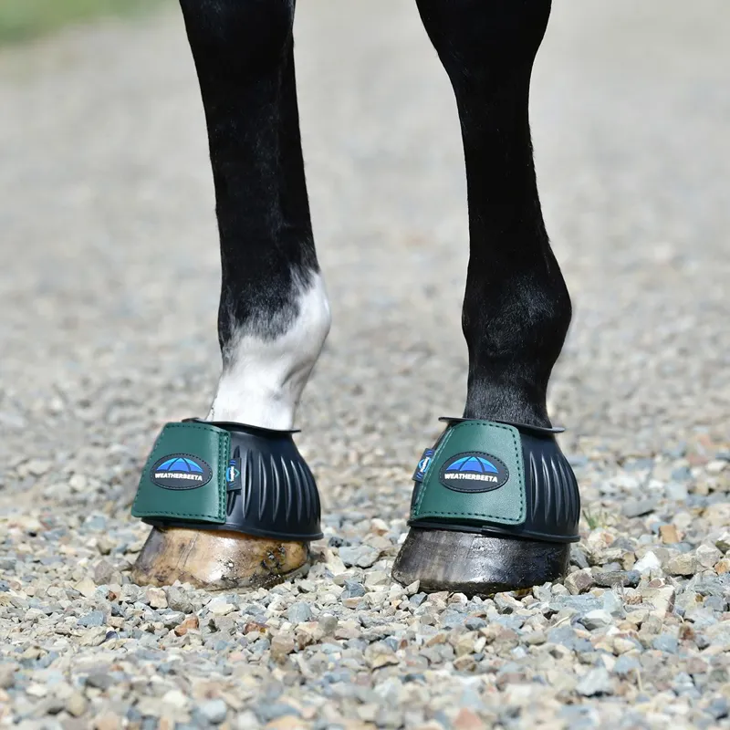 WeatherBeeta Tough-Tec Prime Bell Boots - Black/Forest Green-2