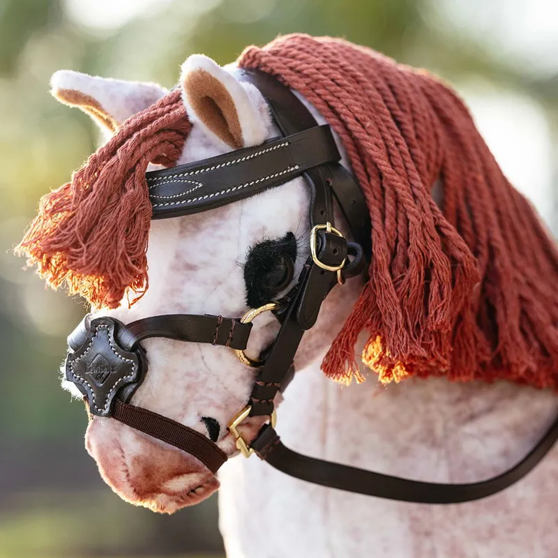 LeMieux Mini Toy Pony Grackle Bridle - Brown-1