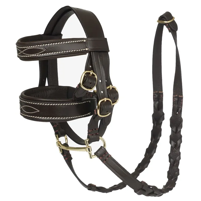 LeMieux Mini Toy Pony Hunter Bridle-Brown