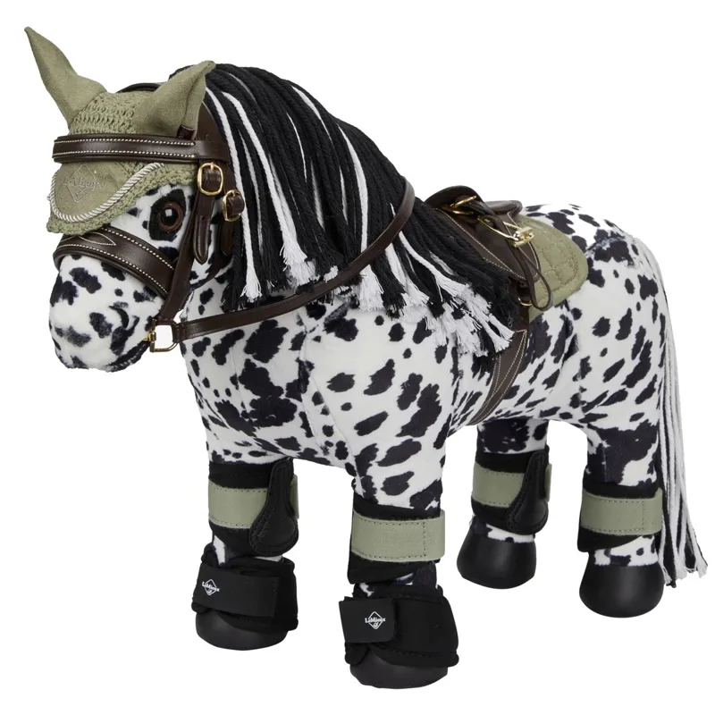 LeMieux Mini Toy Pony Bell Boots - Black-3