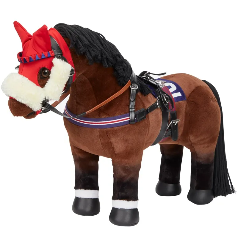 LeMieux Mini Toy Pony Racing Cloth and Mask