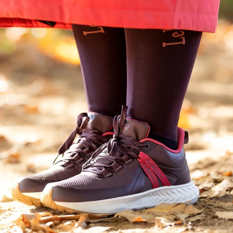 LeMieux Trax Viva Womens Waterproof Sneakers - Damson-4