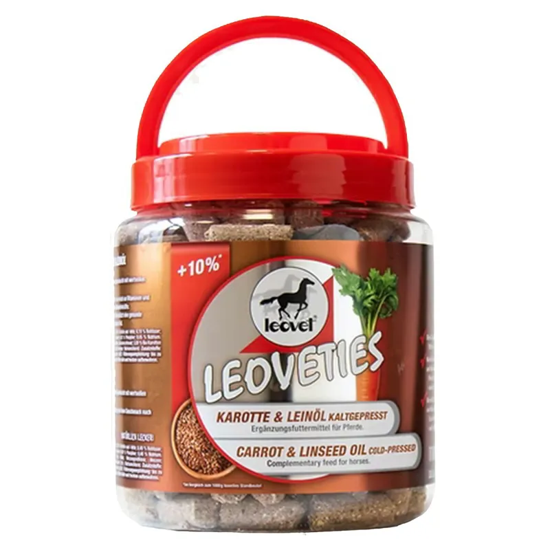 Leovet Leoveties Carrot and Flaxseed Oil Horse Treats