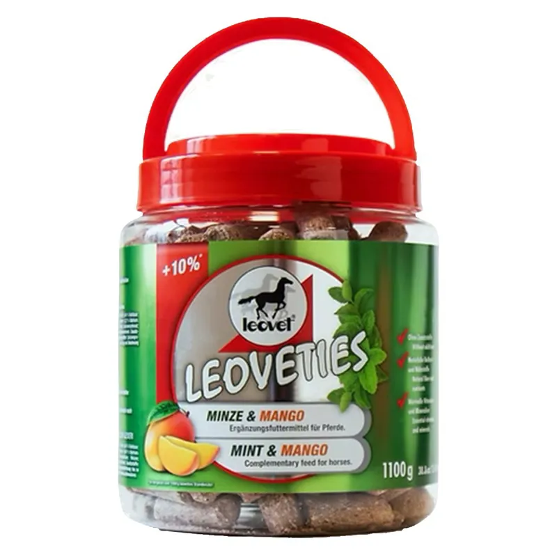 Leovet Leoveties Mint and Mango Horse Treats