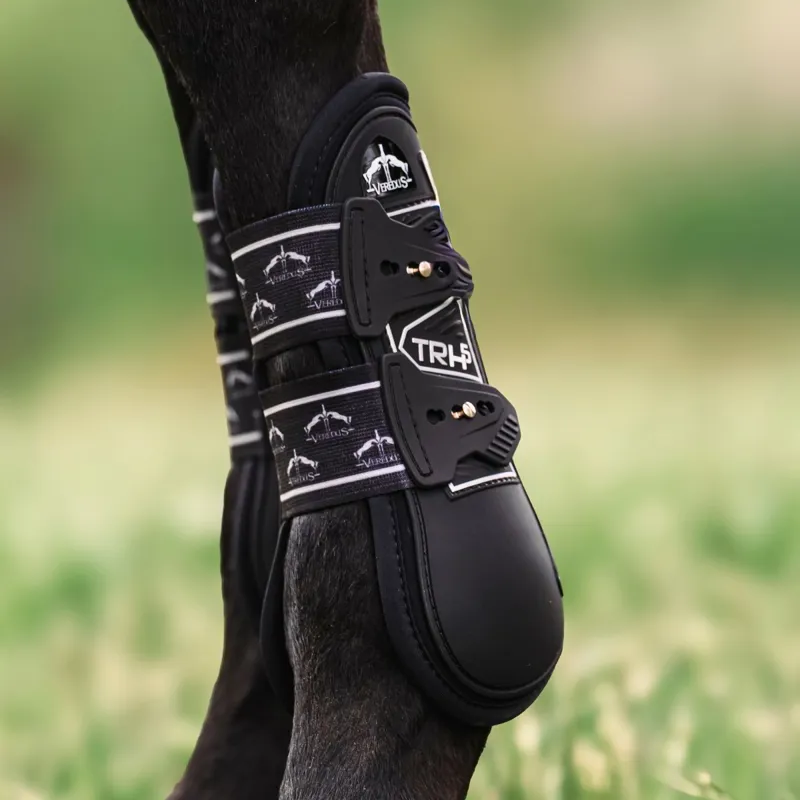 Veredus TRPro H5 Front Tendon Boots - Black-1