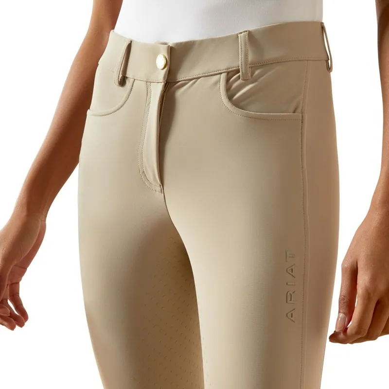 Ariat Tri Factor NT Full Seat High-Rise Breeches - Olympian Tan-3