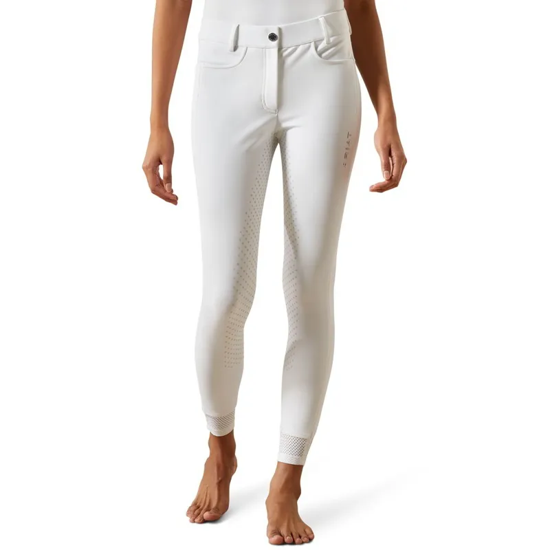 Ariat Tri Factor NT Full Seat High Waist Women's Breeches - White