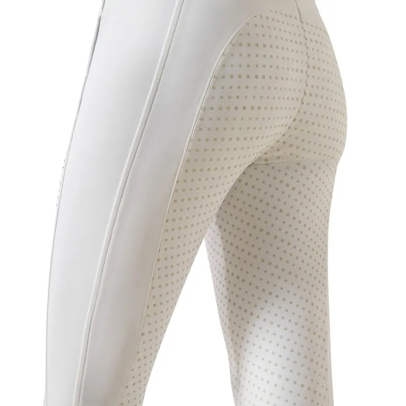Ariat Tri Factor NT Full Seat High Waist Women's Breeches - White-2