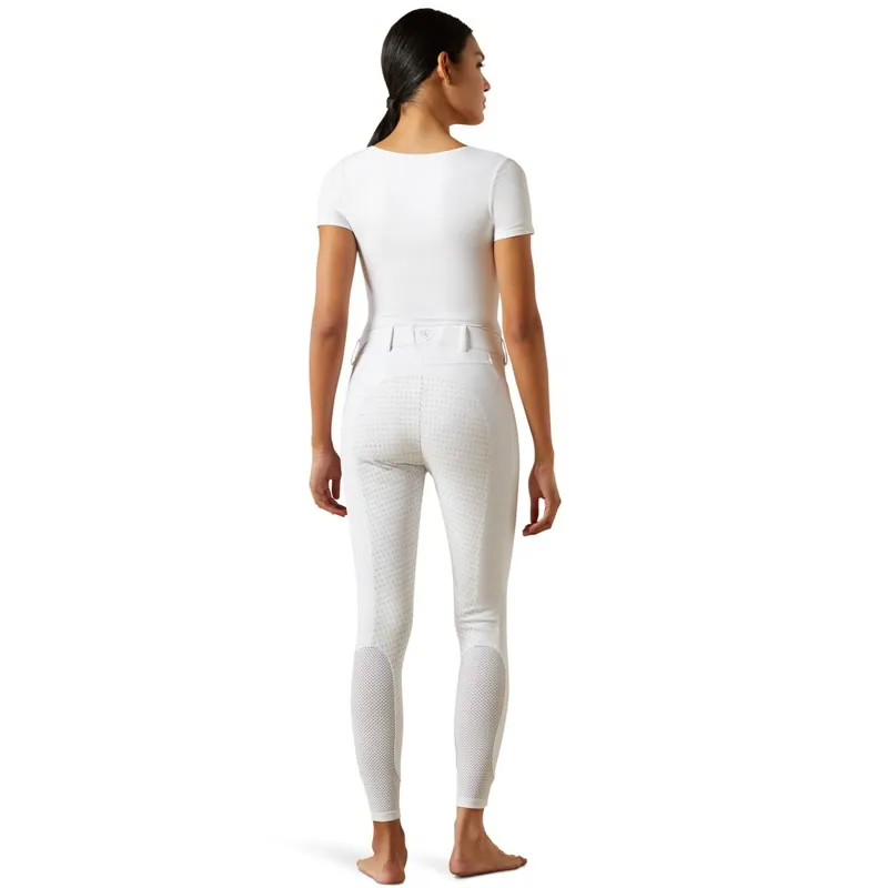 Ariat Tri Factor NT Full Seat High Waist Women's Breeches - White-1