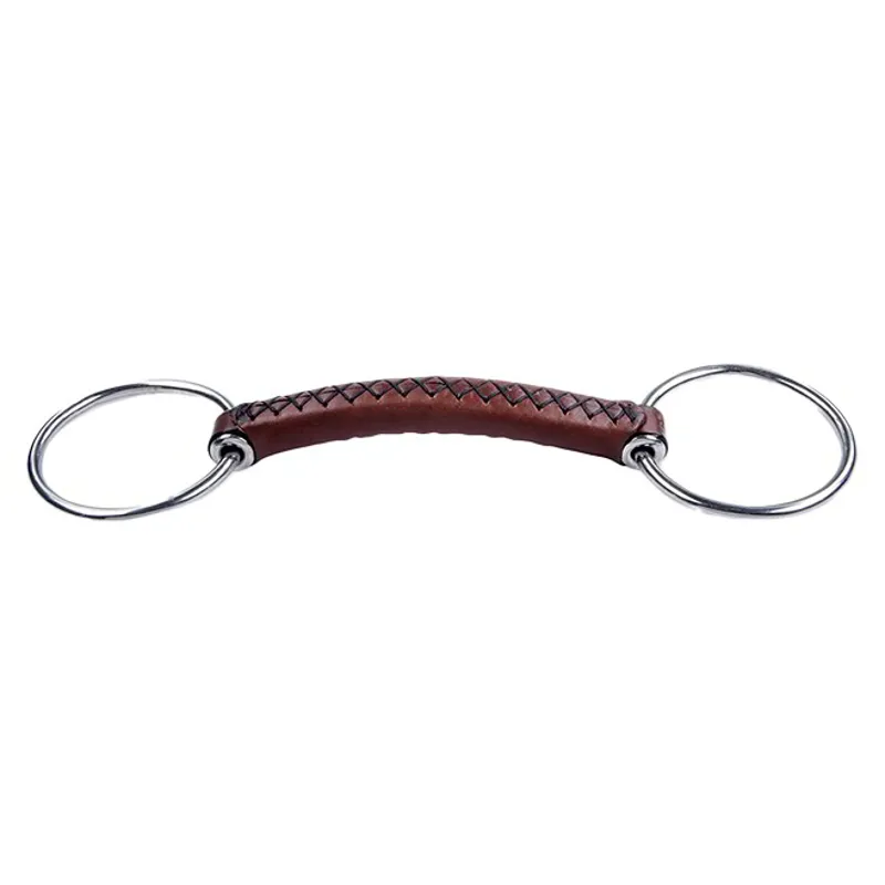 TRUST Equestrian Leather Loose Ring Bit