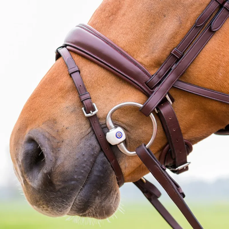 TRUST Equestrian Inno Sense Medium Port Eggbutt Bit-1