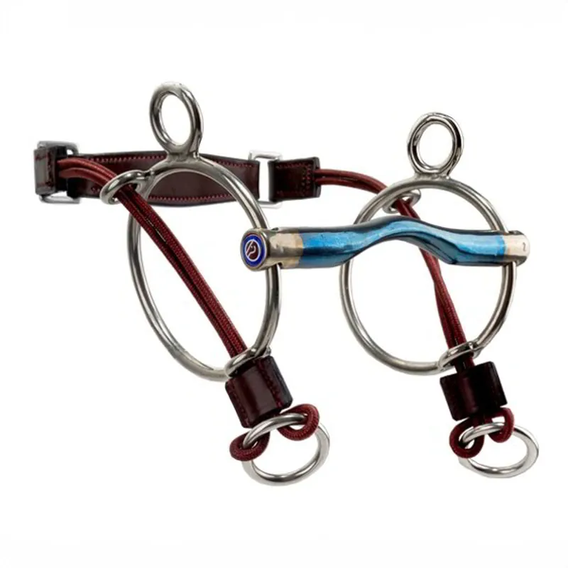 TRUST Equestrian Sweet Iron Low Port Curb Gag Bit