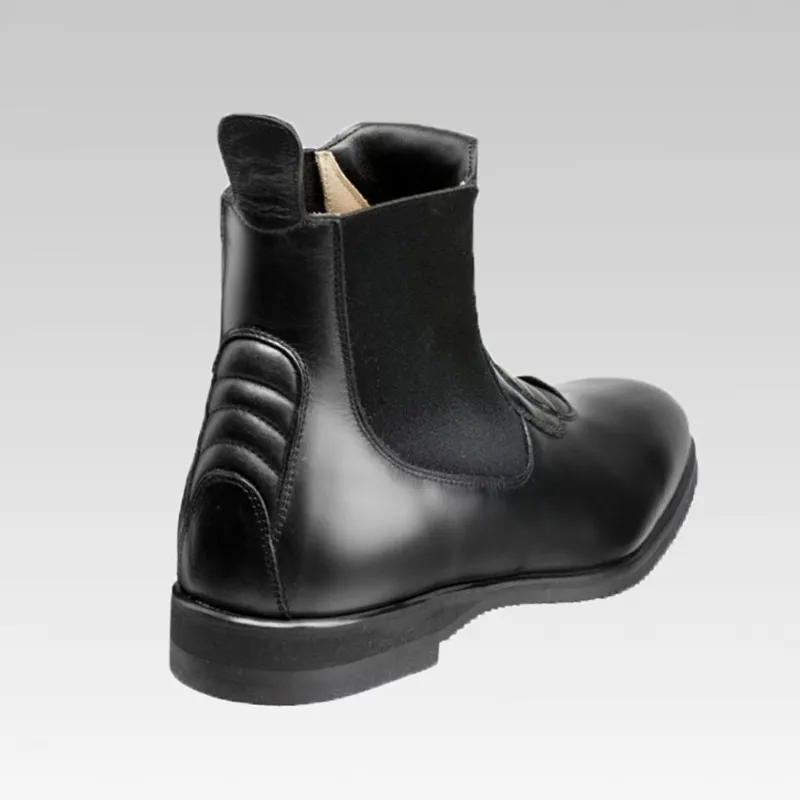 Tucci Harley Short Unisex Paddock Boots - Black-1