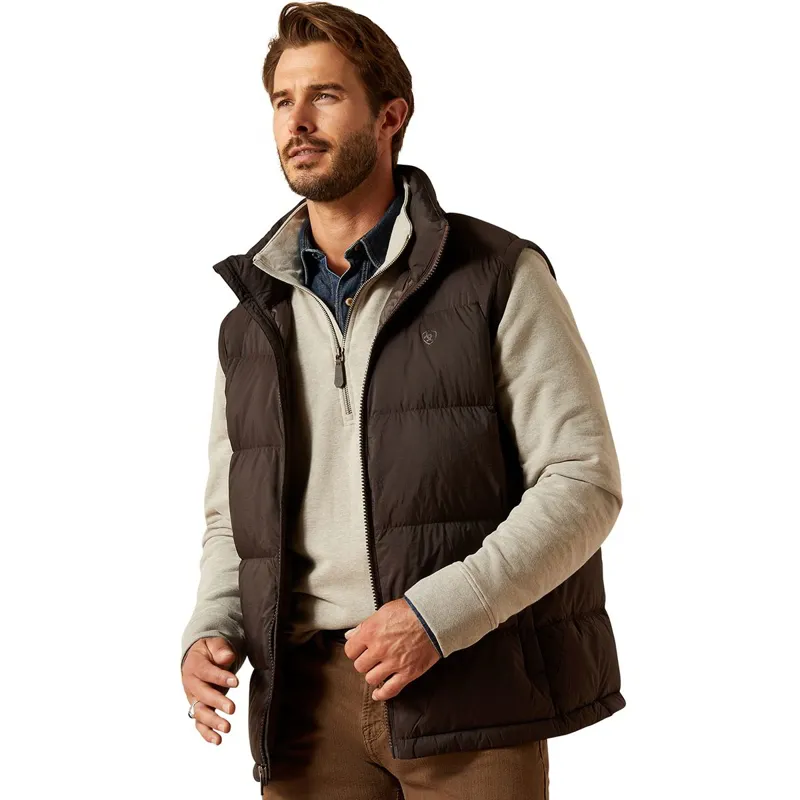 Ariat UltraPuff Mens Insulated Down Vest - Java