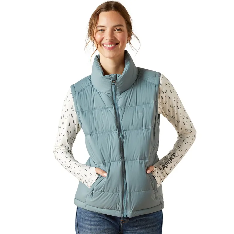 Ariat UltraPuff Womens Down Vest - Steel Sage