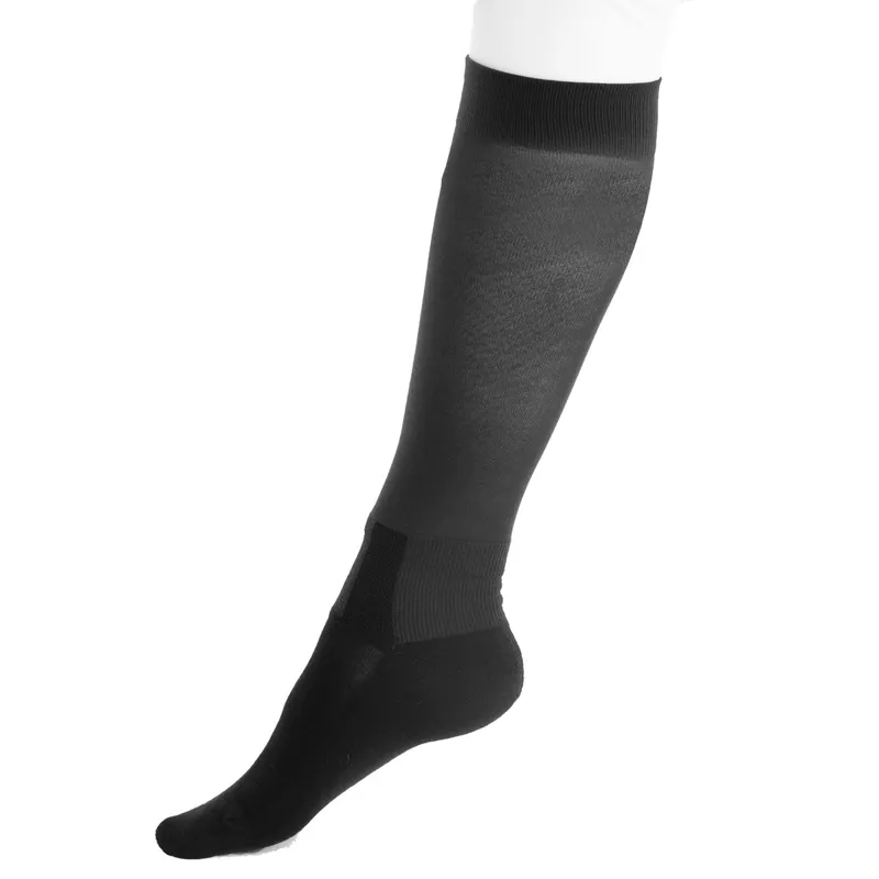 Aztec Diamond Underboot Womens Tall Riding Socks 2 Pack - Black-1