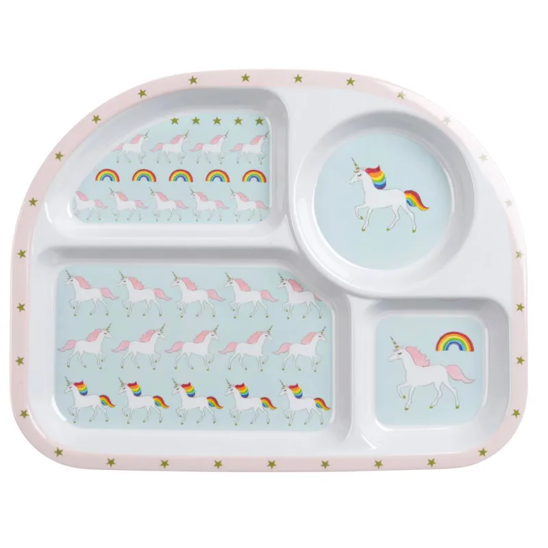 Sophie Allport Divider Plate - Unicorn