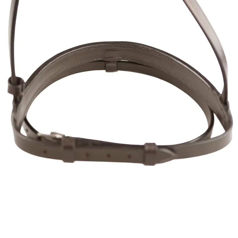 Dever Classic Flash Noseband - Brown-1