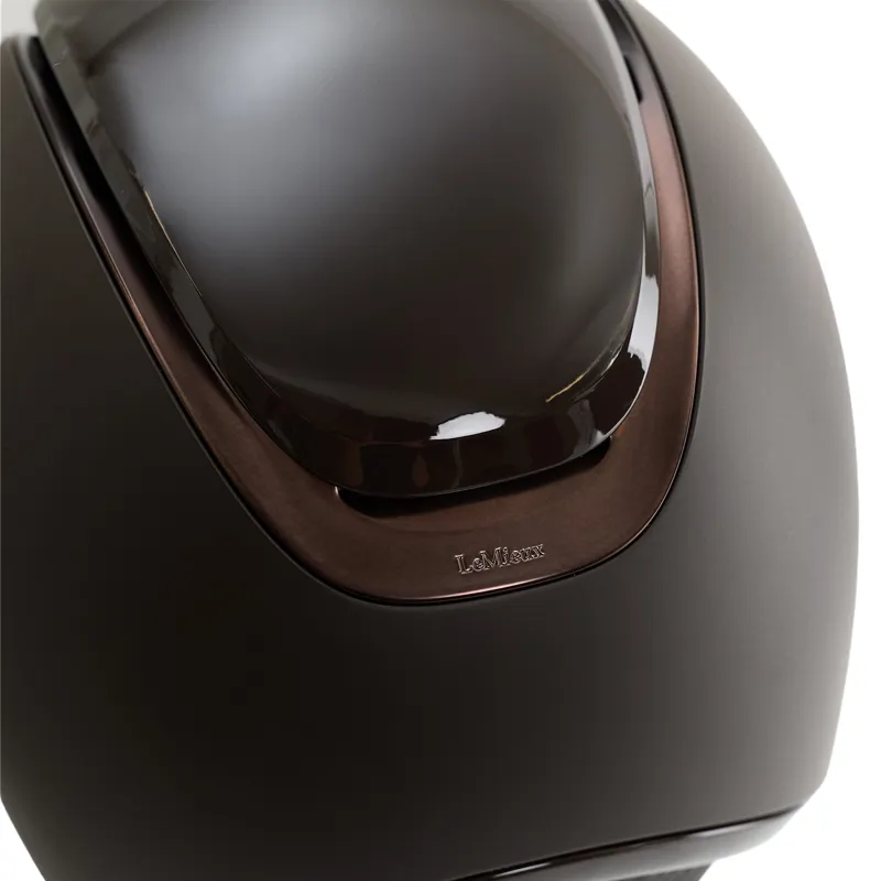 LeMieux Verv Helmet Panel - Gloss Brown-3