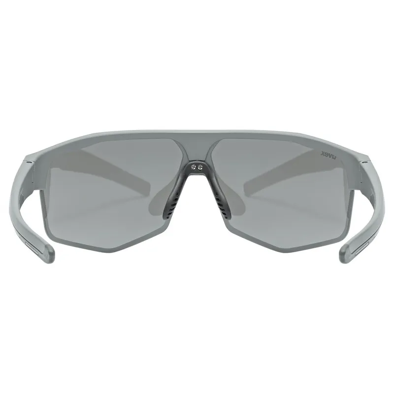 Uvex Axos Set Sunglasses - Matte Grey/Mirror Silver-4