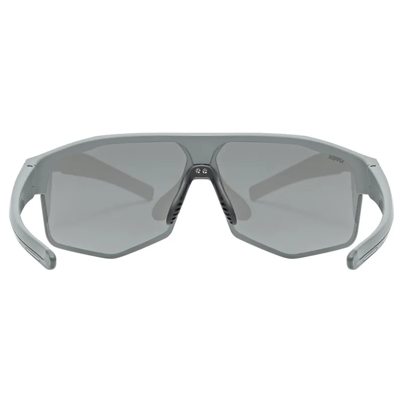 Uvex Axos Set Sunglasses - Matte Grey/Mirror Silver-3