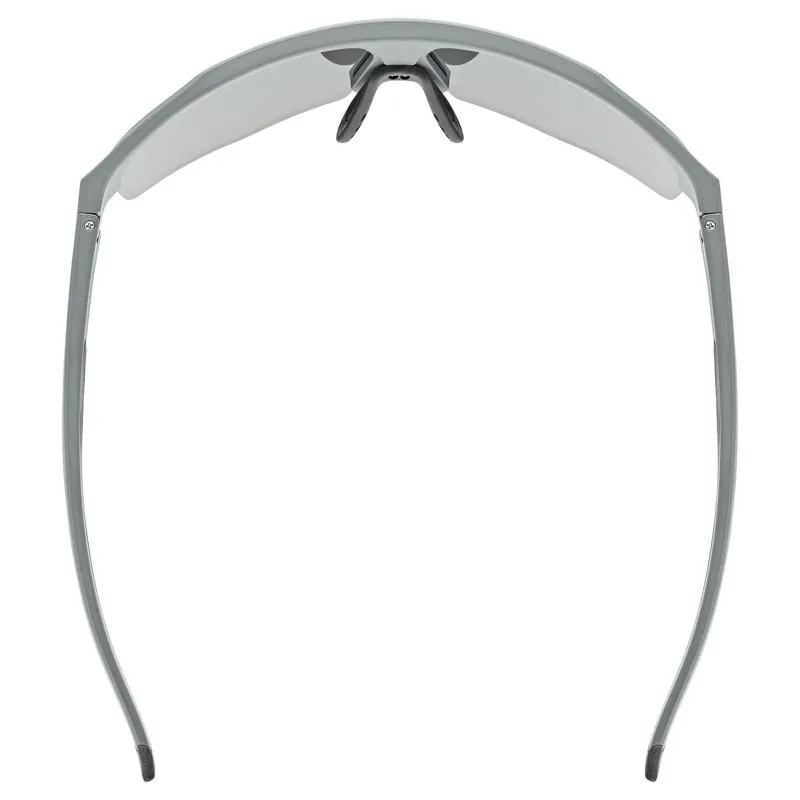 Uvex Axos Set Sunglasses - Matte Grey/Mirror Silver-5