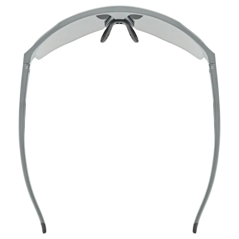 Uvex Axos Set Sunglasses - Matte Grey/Mirror Silver-4