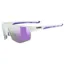 Uvex Axos Set Sunglasses - Matte White/Mirror Purple