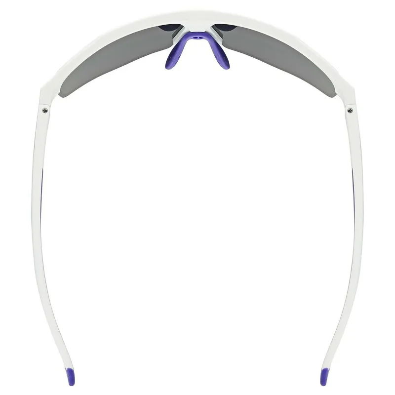 Uvex Axos Set Sunglasses - Matte White/Mirror Purple-6