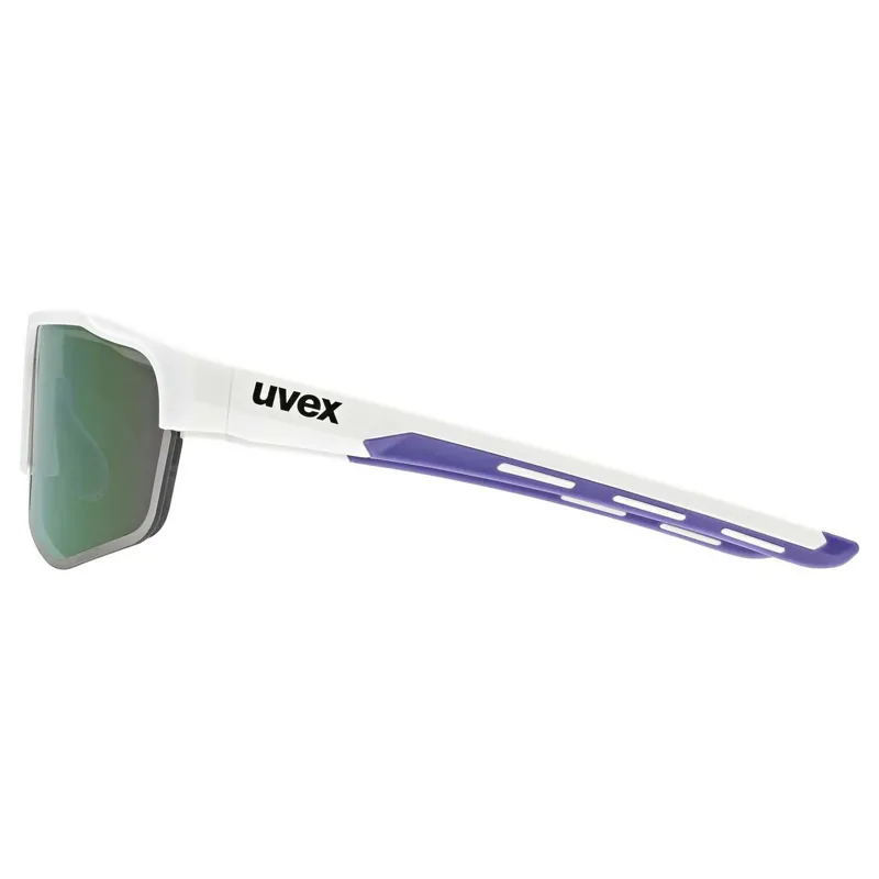 Uvex Axos Set Sunglasses - Matte White/Mirror Purple-4