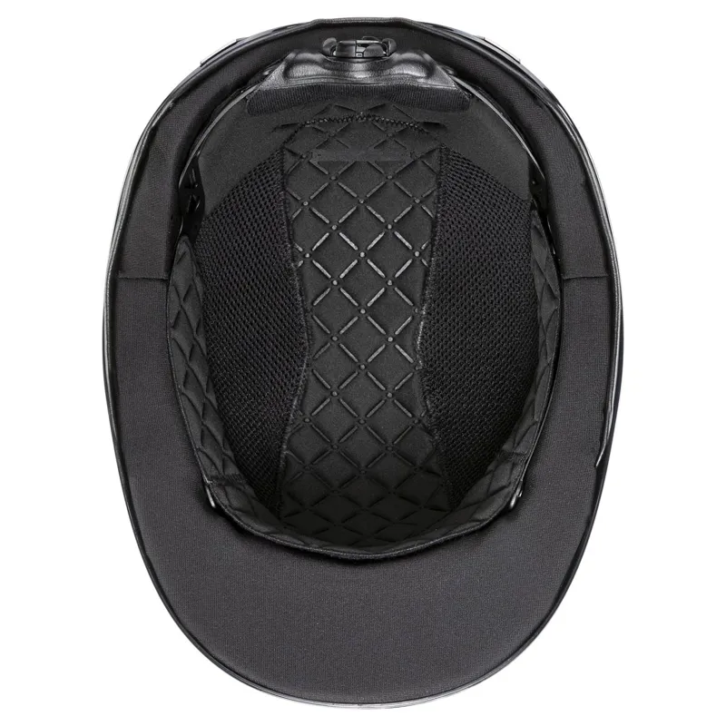 Uvex Exxeed Shiny Chrome Riding Helmet - Navy-3