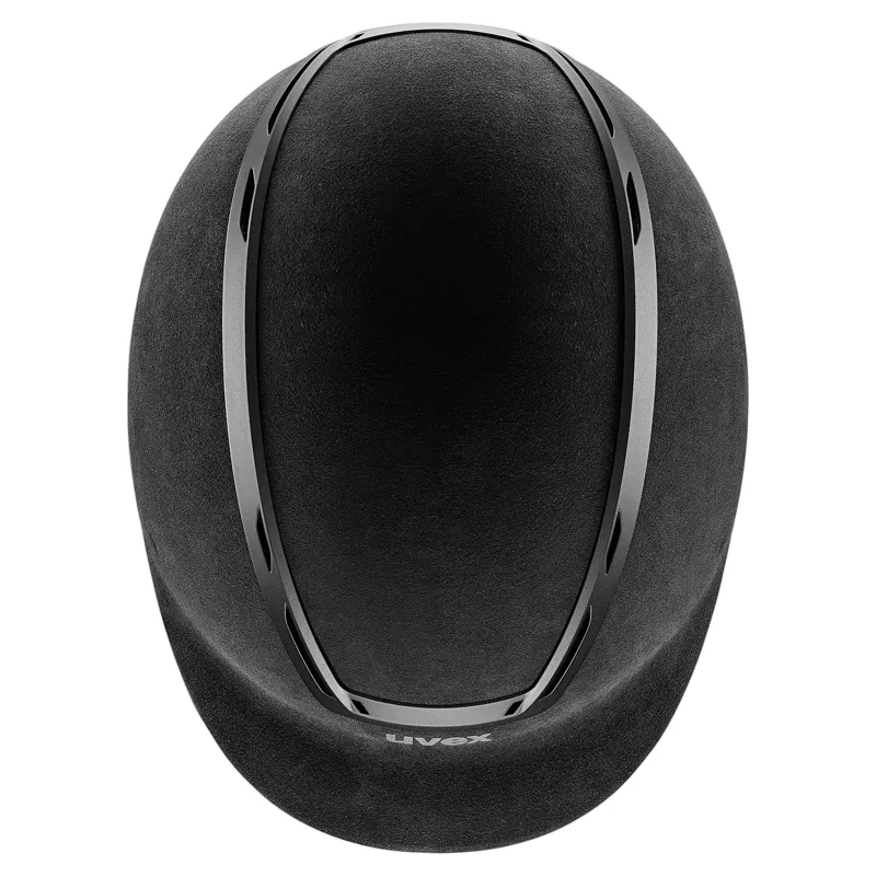 Uvex Exxceed Classical Riding Helmet - Black Matt-1