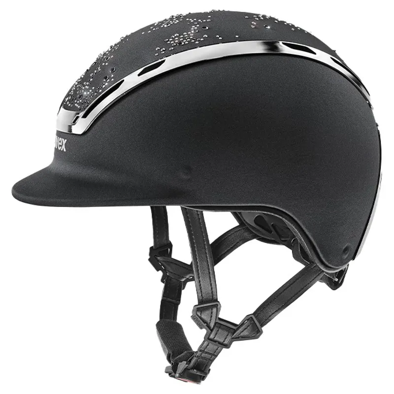 Uvex Diamond Active Riding Helmet - Black