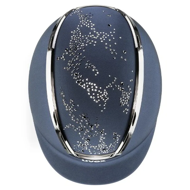 Uvex Diamond Active Riding Helmet - Navy-1