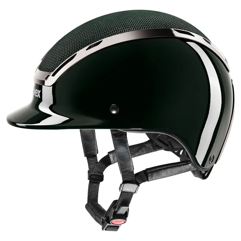 Uvex Exxeed Elegance Riding Helmet - Malachit