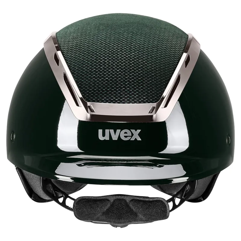 Uvex Exxeed Elegance Riding Helmet - Malachit-2