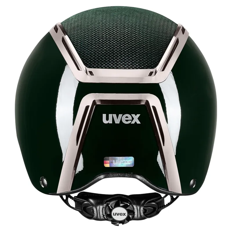 Uvex Exxeed Elegance Riding Helmet - Malachit-3