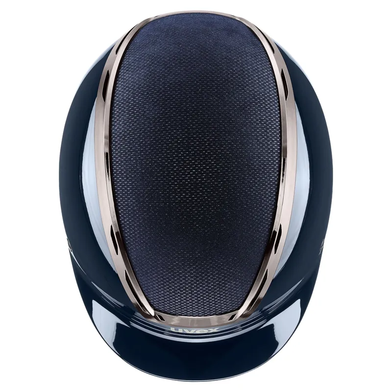 Uvex Exxeed Elegance Riding Helmet - Navy-1