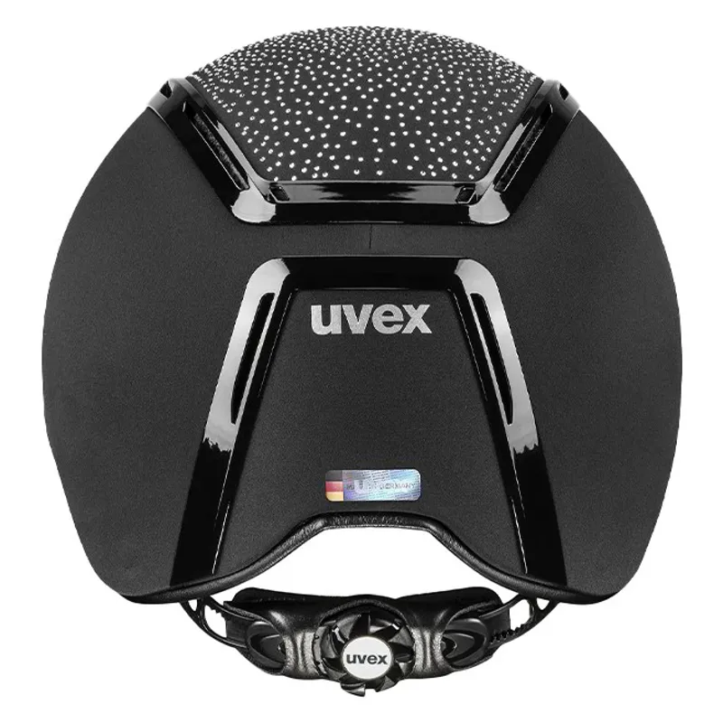 Uvex Exxeed Flash Riding Helmet - Black-4