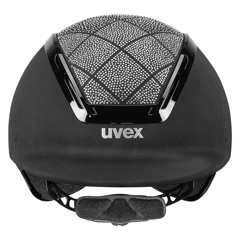 Uvex Exxeed Flash Riding Helmet - Black-2