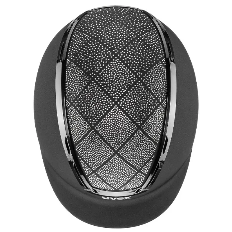 Uvex Exxeed Flash Riding Helmet - Black-1