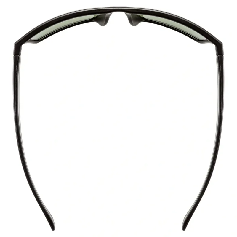 Uvex LGL 29 Sunglasses - Matte Black/Mirror Green-3