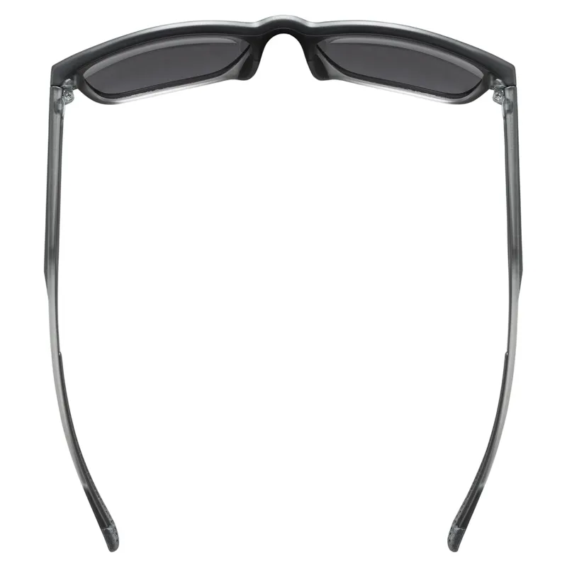 Uvex LGL 42 Sunglasses - Black Transparent/Mirror Silver-2
