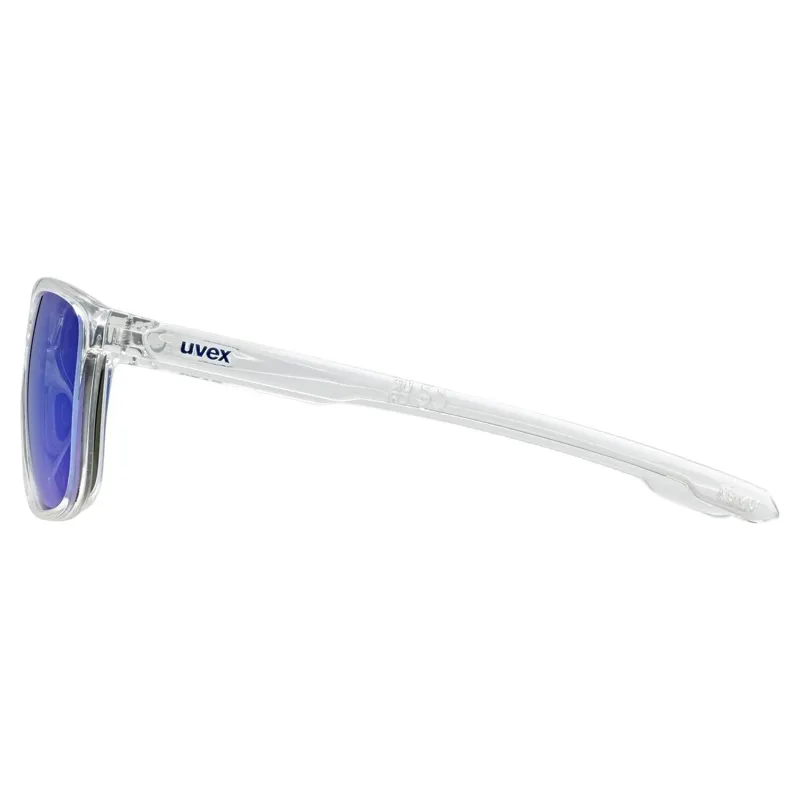 Uvex LGL 52 Sunglasses - Clear/Mirror Blue-4