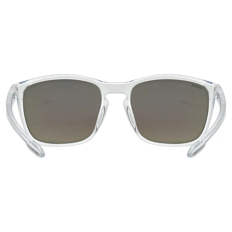 Uvex LGL 52 Sunglasses - Clear/Mirror Blue-6