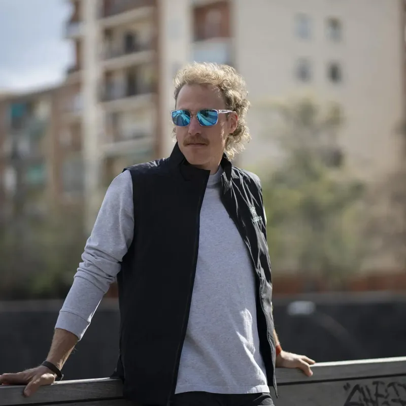 Uvex LGL 52 Sunglasses - Clear/Mirror Blue-3