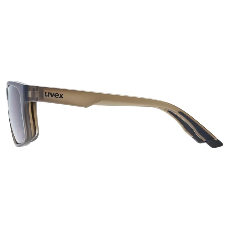 Uvex Poise P Sunglasses - Matte Smoke/Brown-2