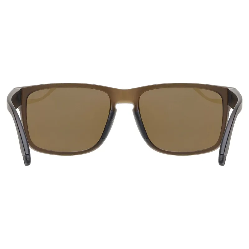 Uvex Poise P Sunglasses - Matte Smoke/Brown-4