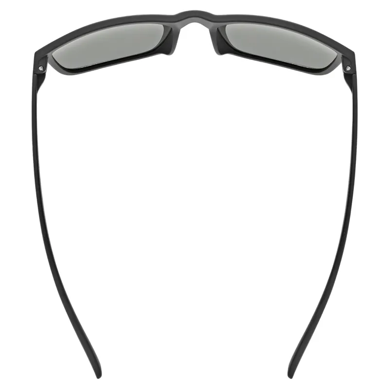 Uvex Rookie Junior Sunglasses - Matte Black/Mirror Silver-4
